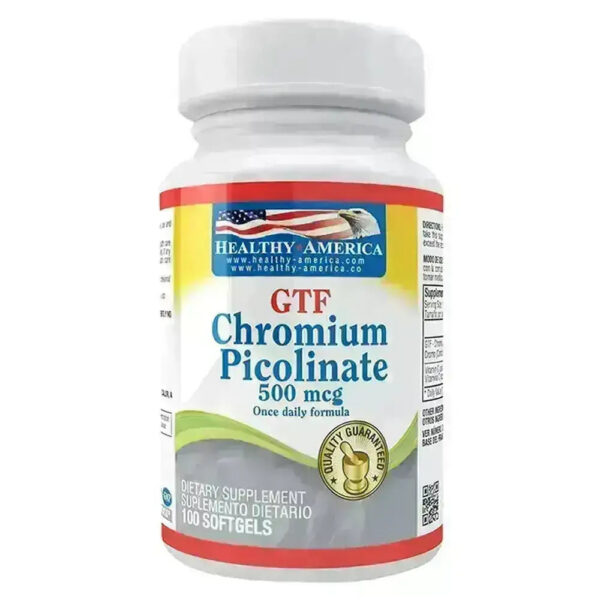 Alternative view of Chromium Picolinate Healthy America