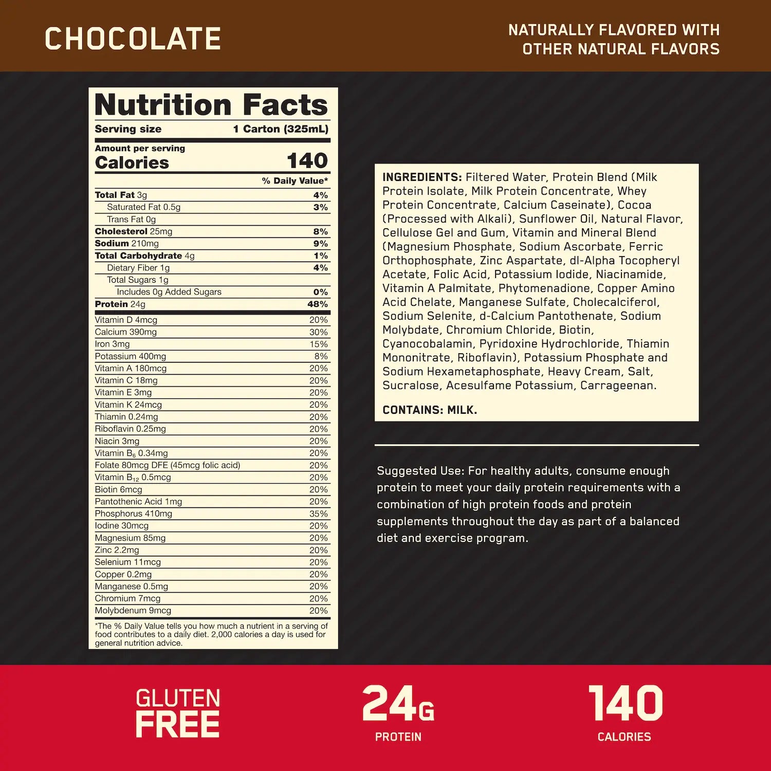 Gold Standard Protein Shake - Imagen 3
