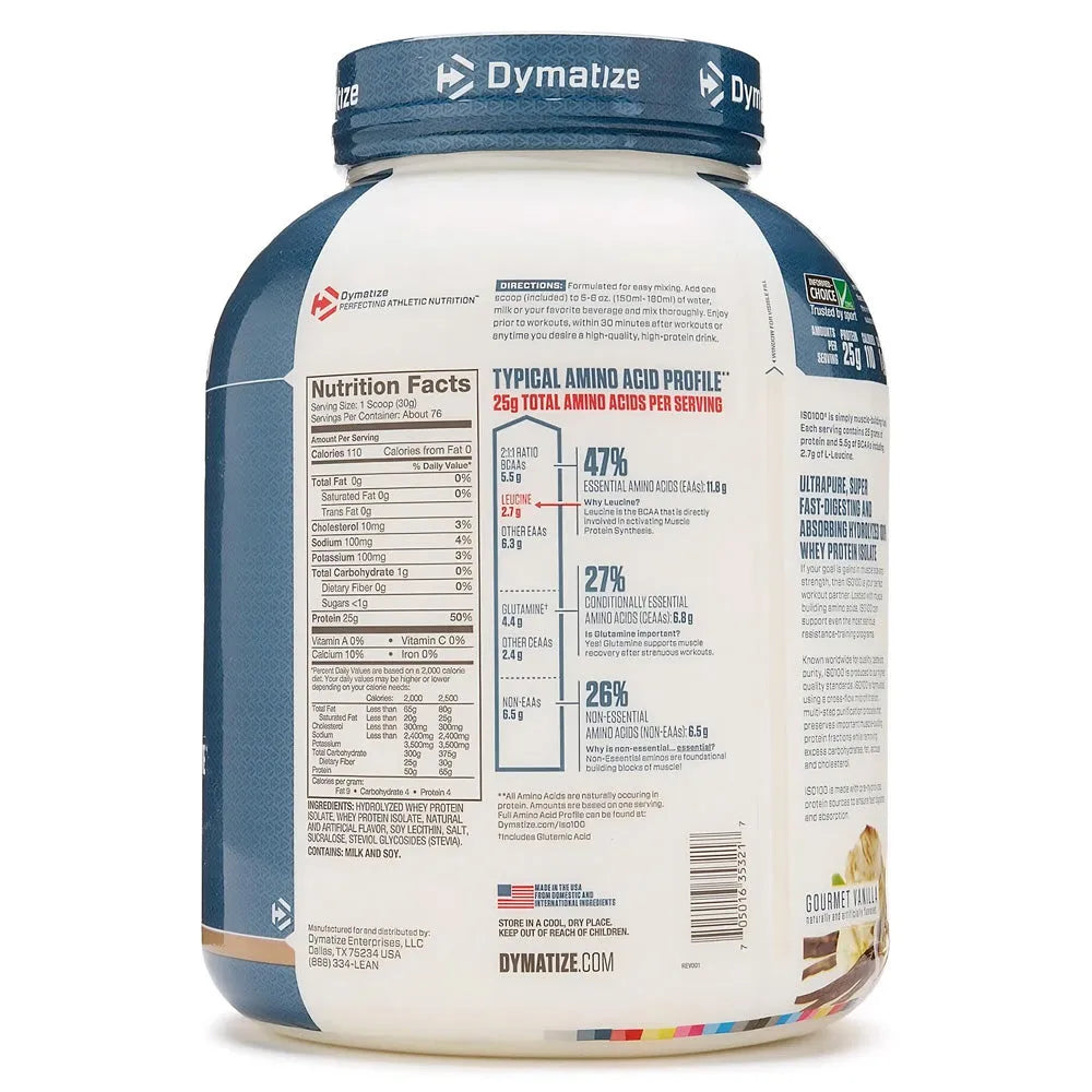 ISO 100 Dymatize Nutrition - Imagen 2