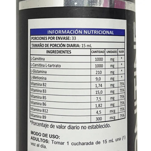 Alternative view of L-Carnitine Plus Spartan Lab