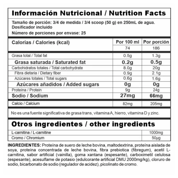 Alternative view of Megaplex Lite Nutramerican