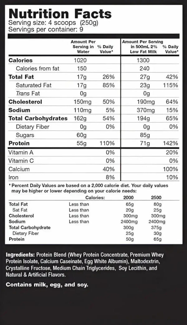 Alternative view of Muscle Juice Ultimate Nutrition