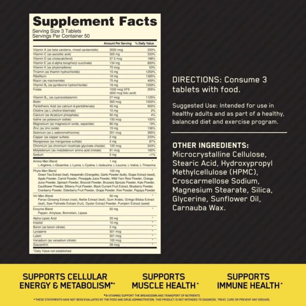 Alternative view of Opti Men Optimum Nutrition