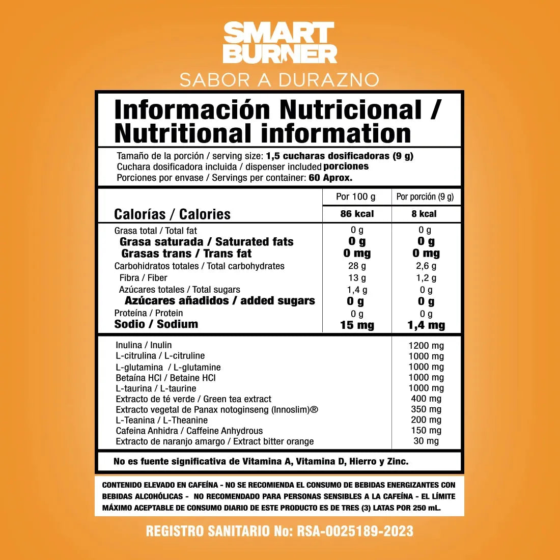 Smart Burner Smart Nutrition - Imagen 5