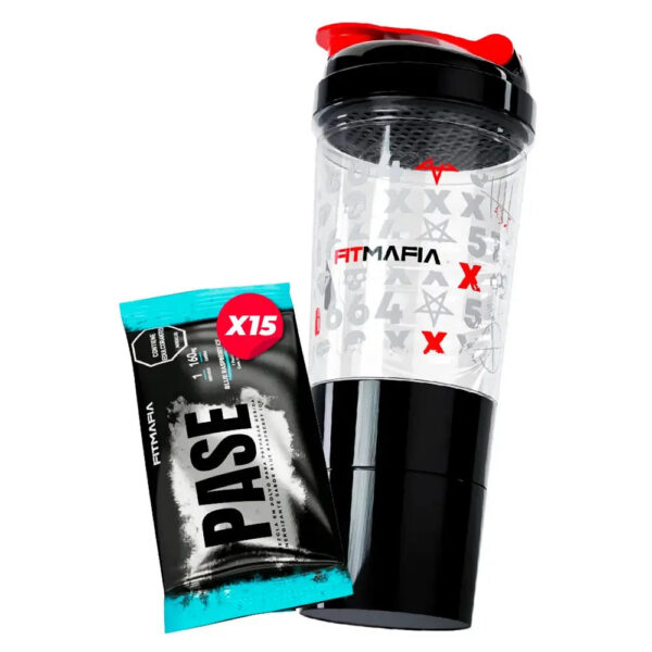 Shaker + Sobres Pase Fitmafia